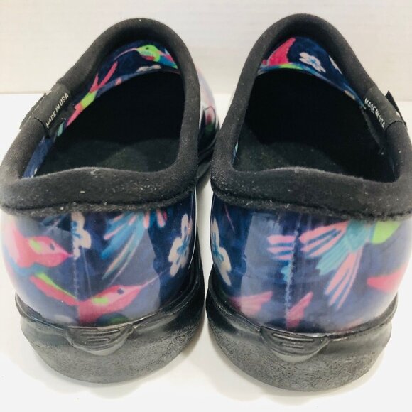 Sloggers Womens Clogs Mules Shoes 9 Hummingbird Waterproof Gardening Outdoors - Picture 8 of 10